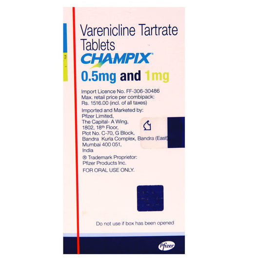 CHAMPIX 0.5 TAB