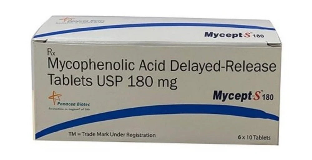 Mycept S 180mg Tablet